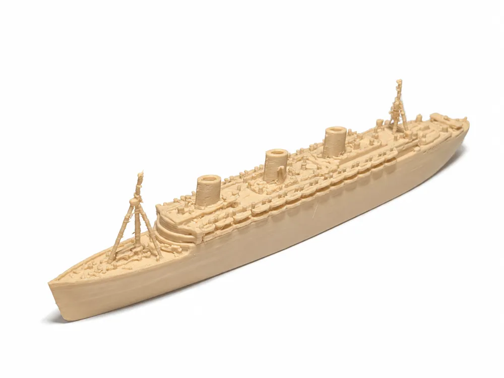Tiny SS Normandie, photo 2 of 4 - Tiny SS Normandie Miniatures