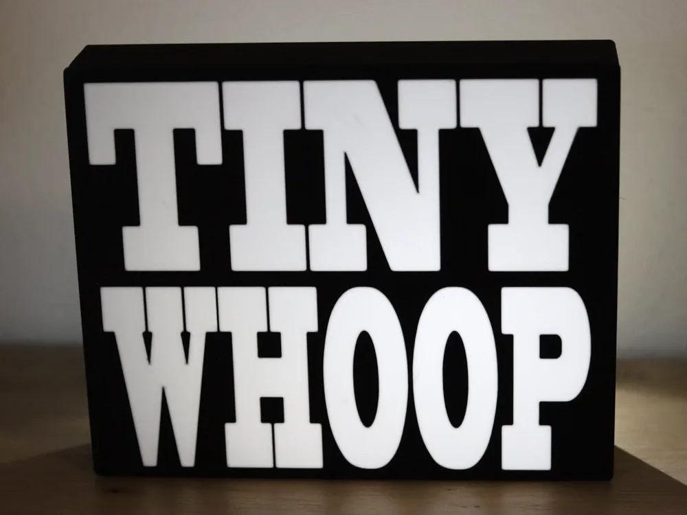 Tiny Whoop Light Box