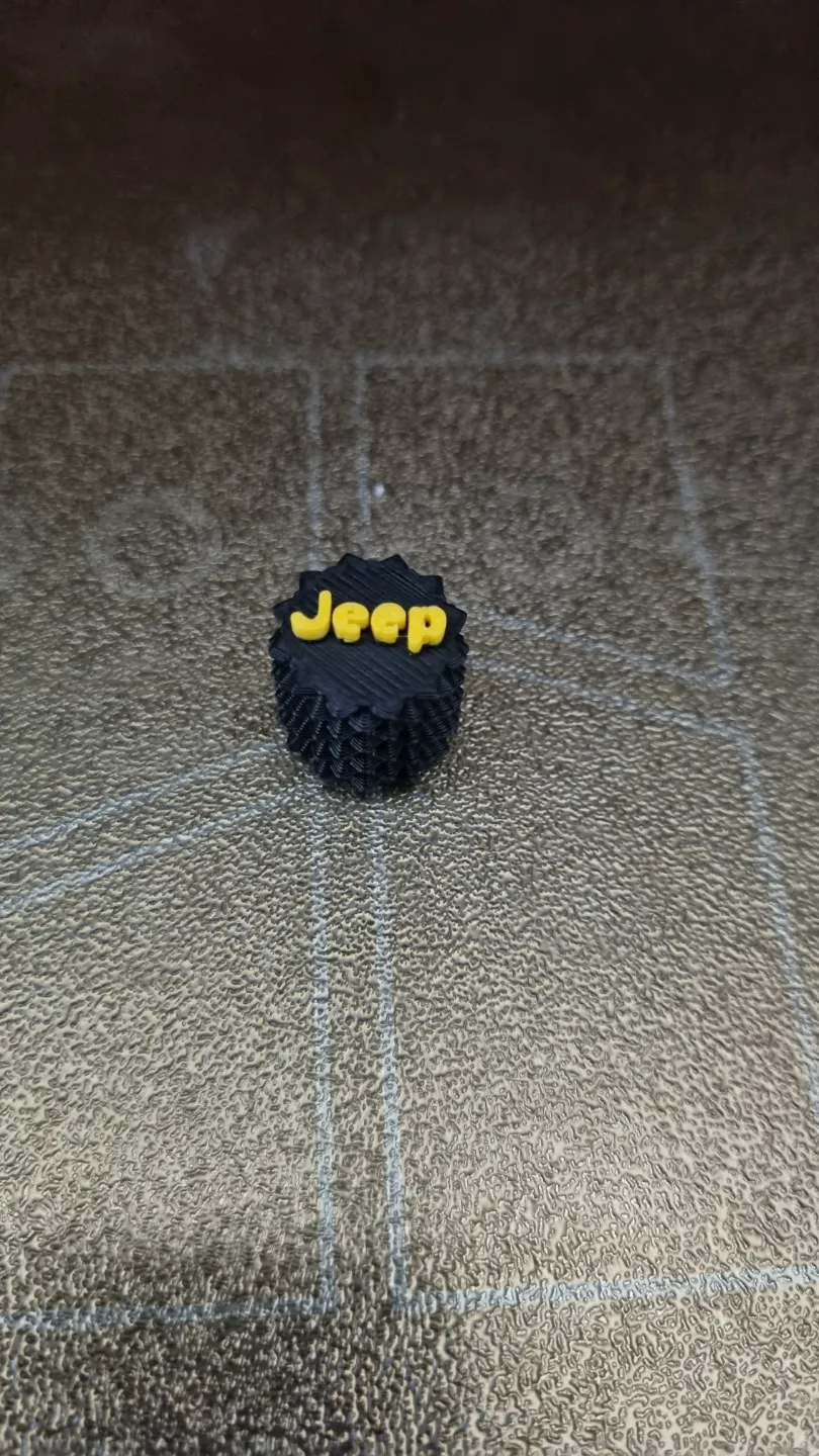 Tire Valve cup JEEP, photo 4 of 4 - Valve Caps & Wheel Accessories, cork