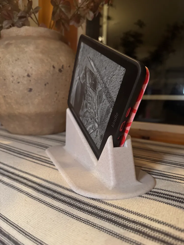 Titled kindle stand for laying in bed, photo 3 of 4 - Titled kindle stand for laying in bed Mobile & Device Accessories