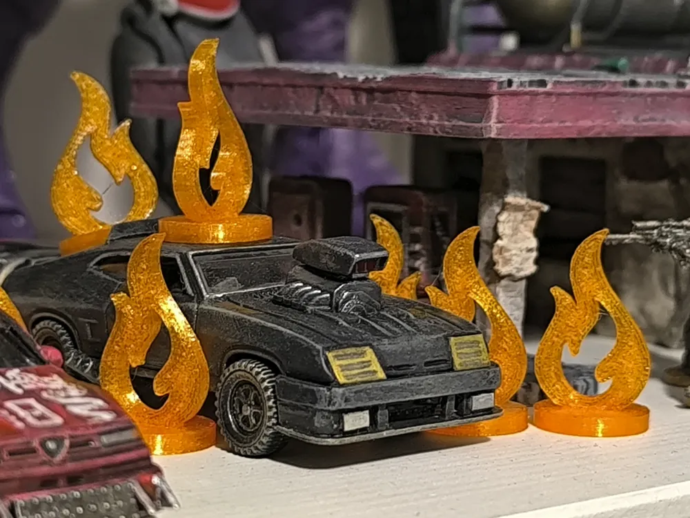 Token Flames for Boardgames, photo 2 of 4 - Classic Board Games & Game Sets, board game