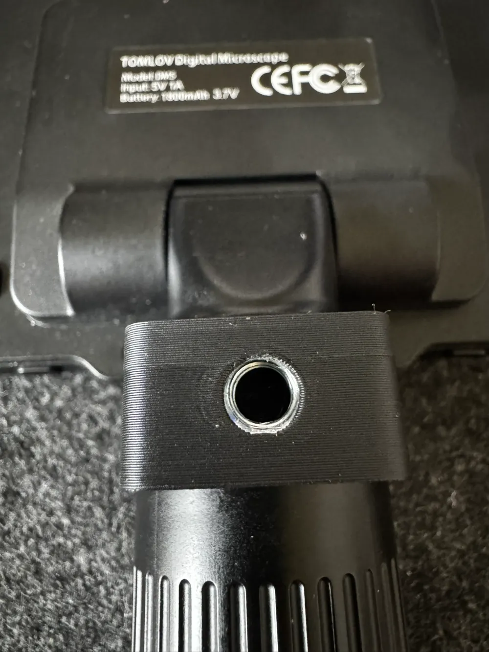 Tomlov Microscope tripod head mount, photo 3 of 4 - Tomlov Microscope tripod head mount Camera & Photography