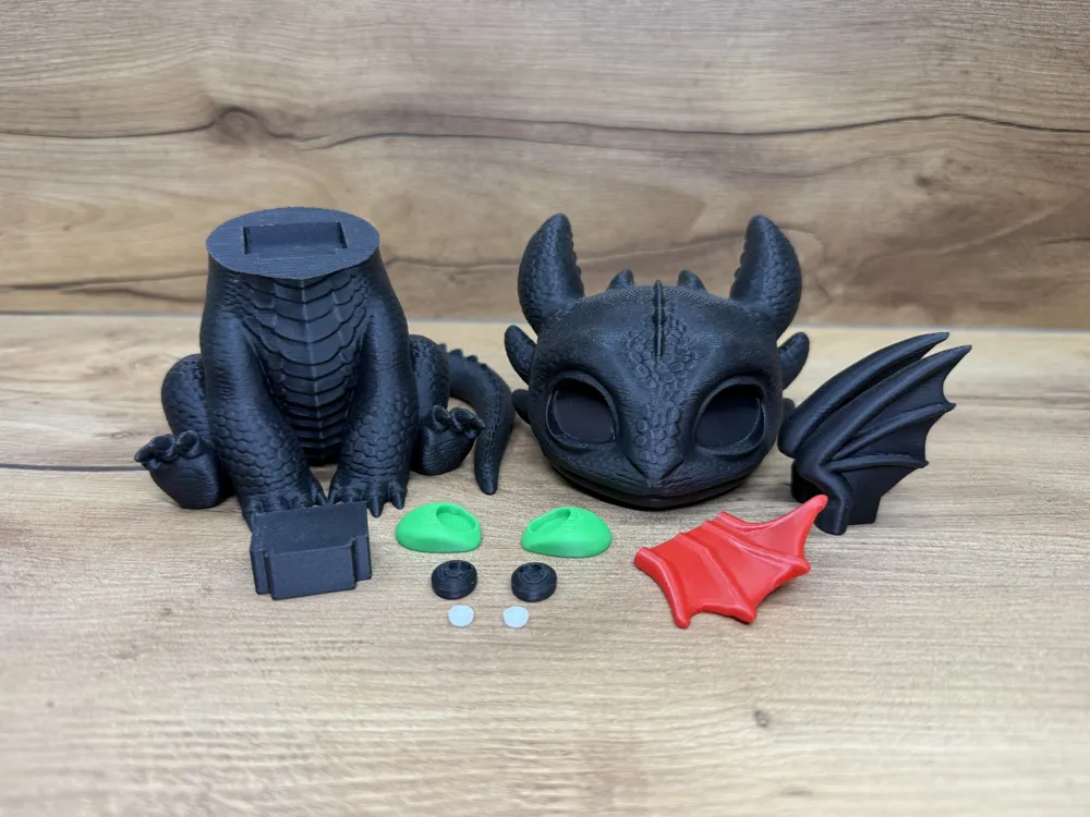 Dragon Krokmou multipart, photo 3 of 4 - Dragon Krokmou multipart Toys & Games
