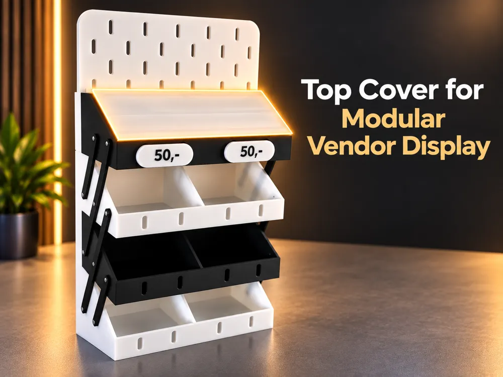 Top Cover for Modular Vendor Display - Organizers, in stock in India