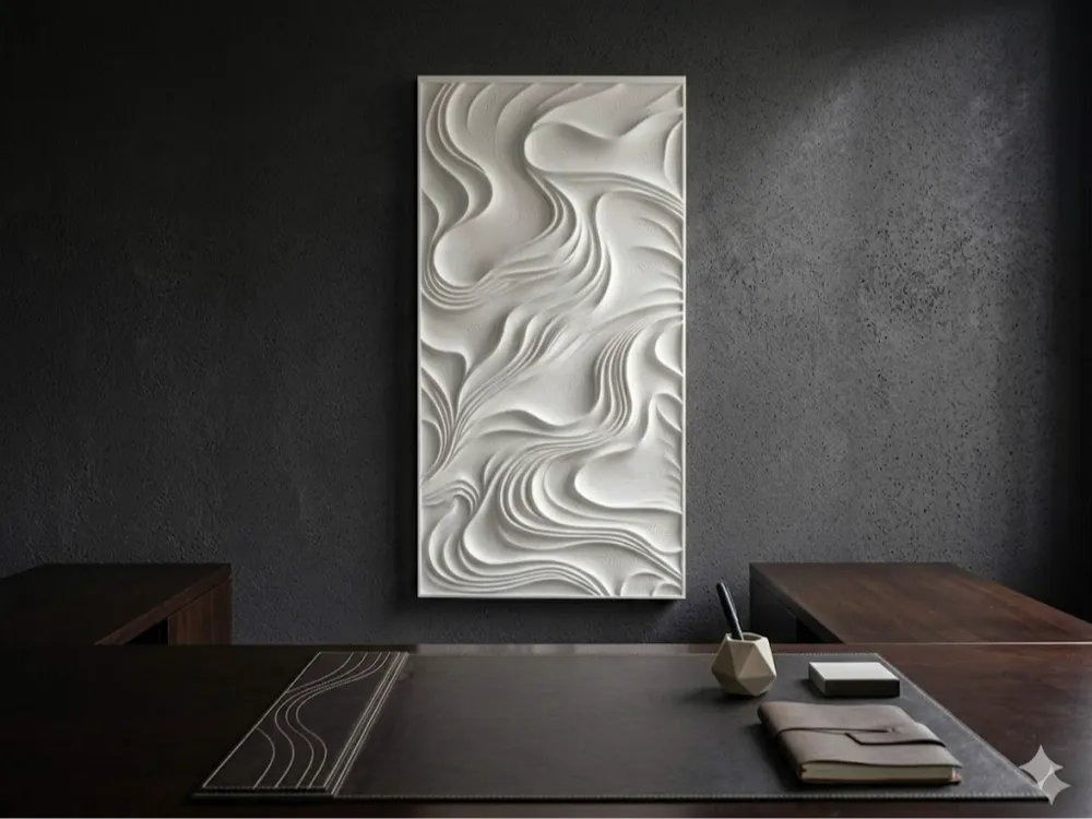 Topography Wall Art Panel Decor