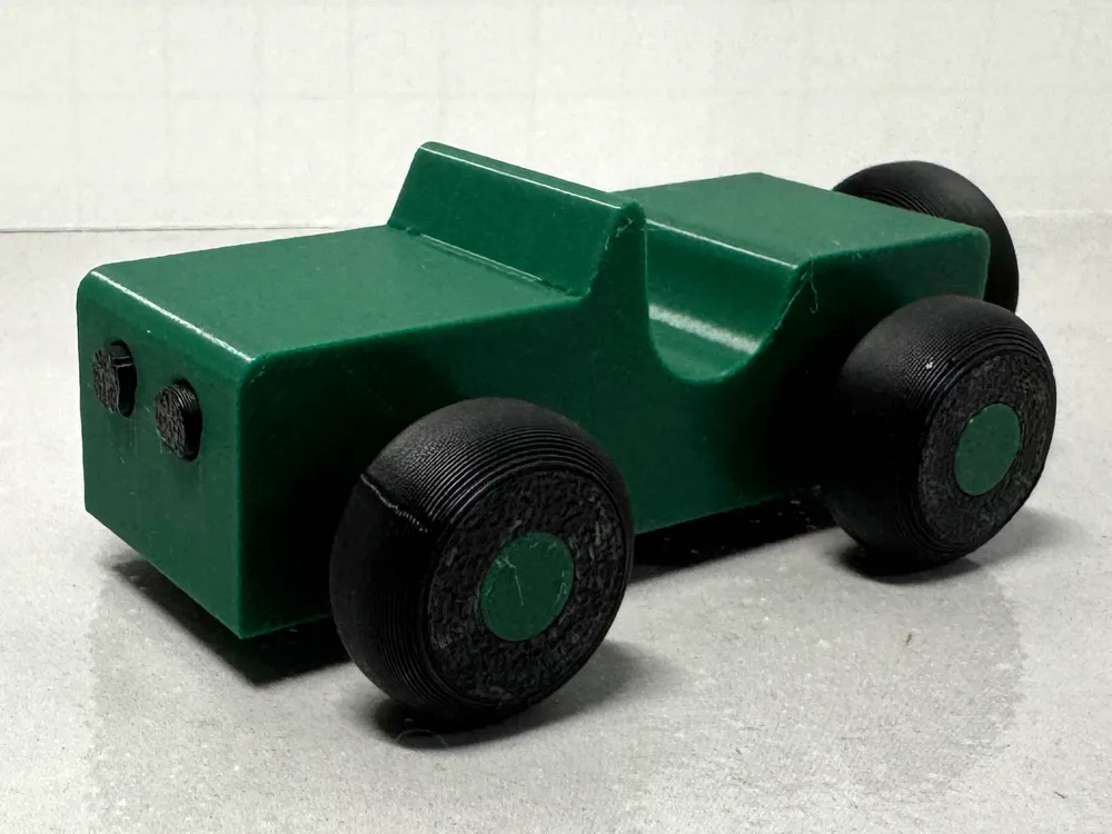 Toy Jeep - Simple, photo 2 of 4 - Toy Jeep - Simple Toys & Games