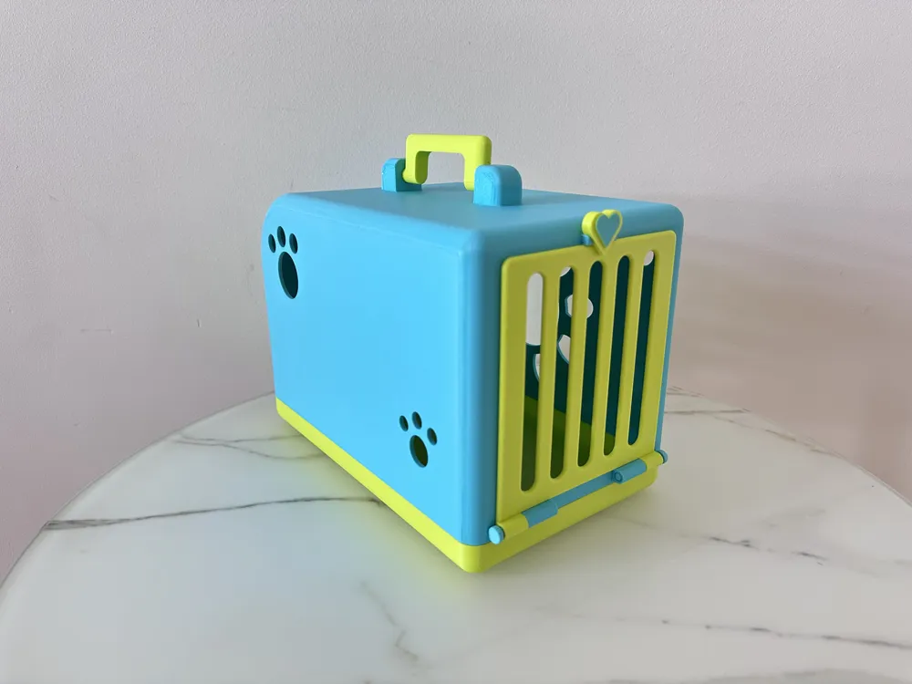 Toy Pet Carrier, Kids Play Set, photo 4 of 4 - Toy Pet Carrier, Kids Play Set Pets