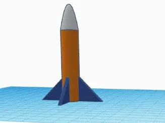 Toy rocket for kids
