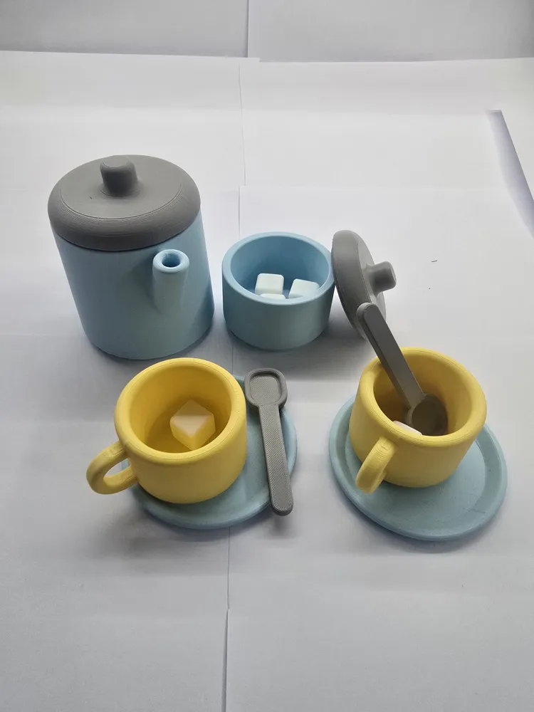 Toy tea set for kids, photo 2 of 4 - Toy tea set for kids Toys & Games