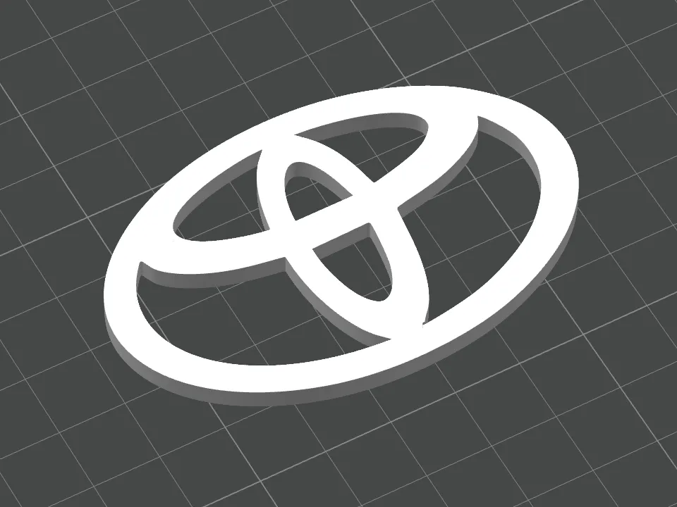Toyota Emblem Logo - (No Text), another view - Car Badges & Emblems, ford