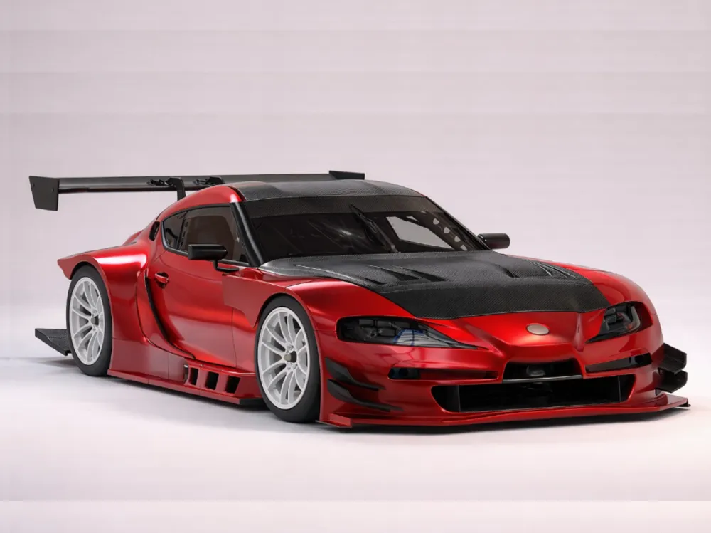 Toyota GR Supra GT300 Race Car MKV/A90 - Large