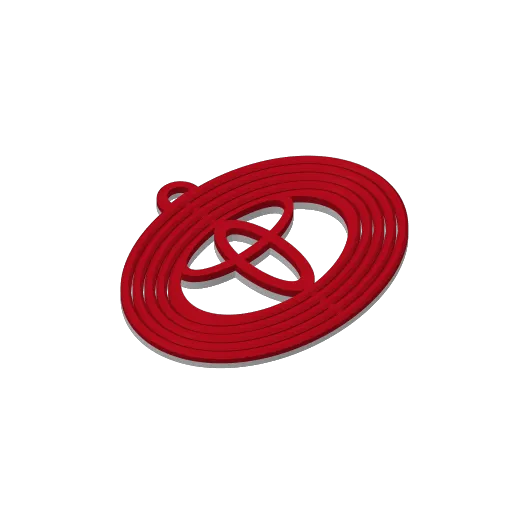 Toyota Gyro Christmas Ornament, another view - Gyroscopes & Gyro Spinners, Fidget & Sensory Toys