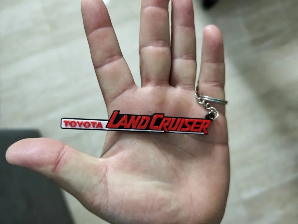 Toyota land cruiser keychain, photo 2 of 4 - Toyota land cruiser keychain Generative Art