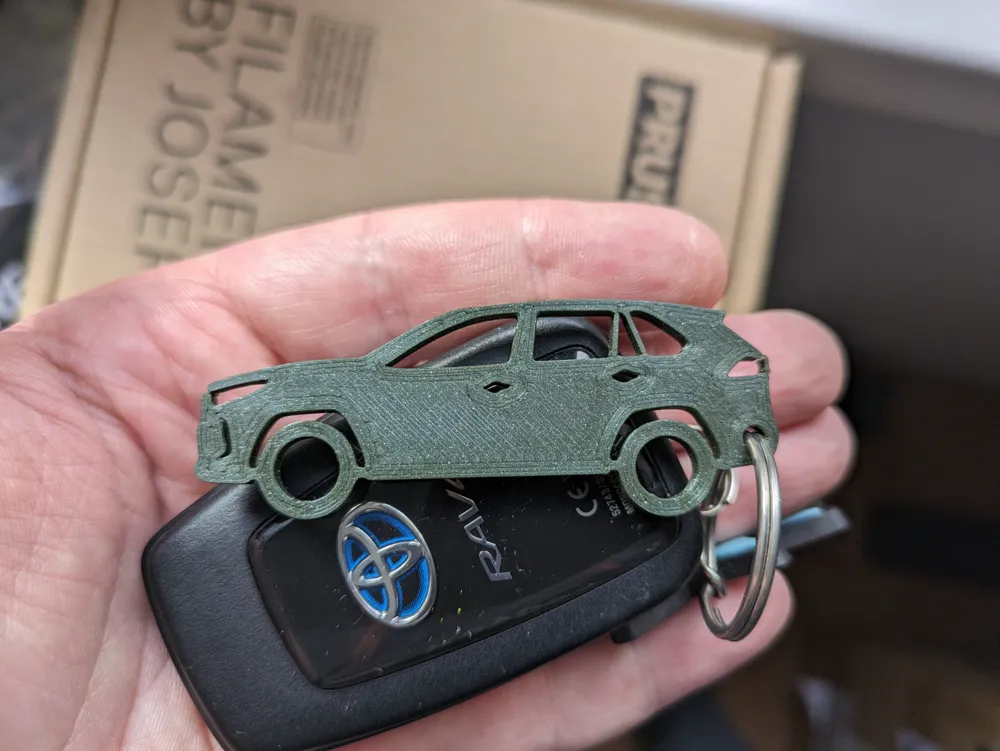 Toyota RAV4 keychain, photo 2 of 4 - Car Brand Keychains, keychain accessories