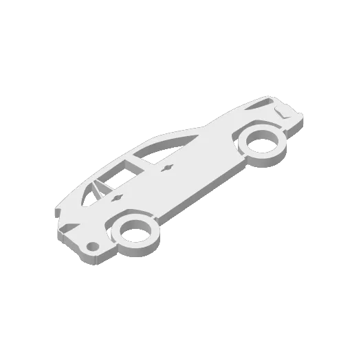 Toyota RAV4 keychain, another view - Car Brand Keychains, toyotarav4