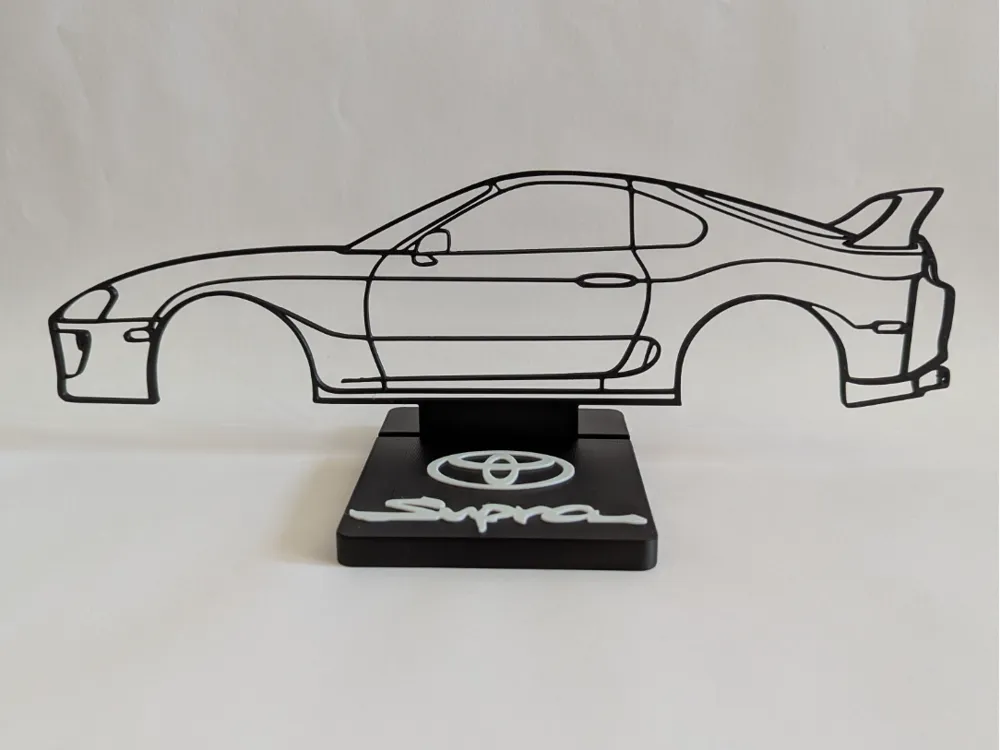 Toyota Supra MK4 silhouette