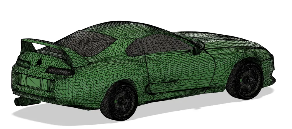 Toyota Supra with changeable wheels, photo 3 of 4 - Valve Caps & Wheel Accessories, model