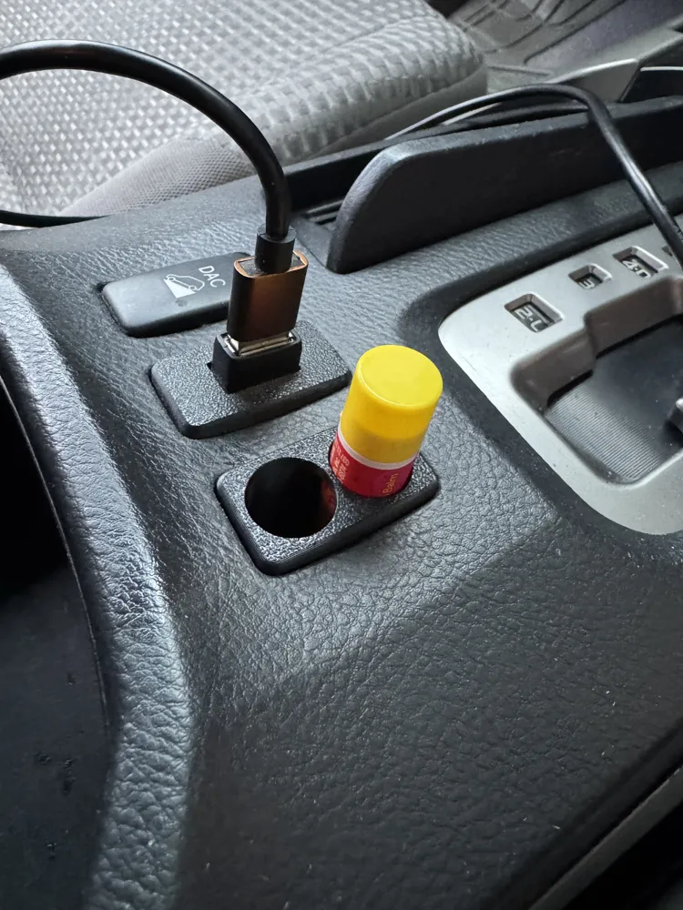 Toyota Switch Blank Chapstick Holder, photo 2 of 4 - Gear Knobs, Trim & Switches, switchblank