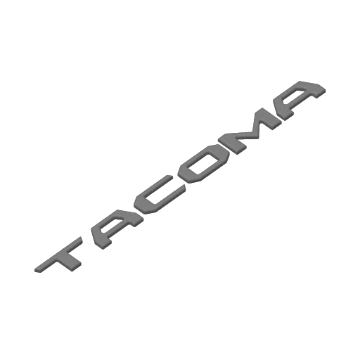 Toyota Tacoma Glove Box Compartment Letters, another view - Car Organisers, Hooks & Bins, Car & Vehicle