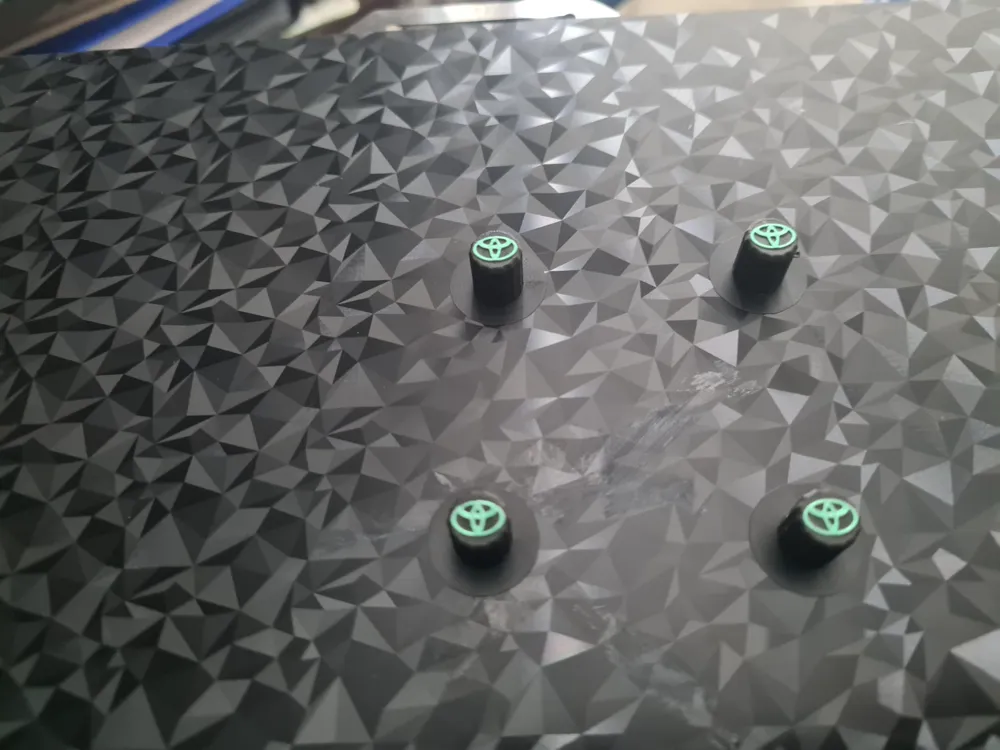 TOYOTA valve caps