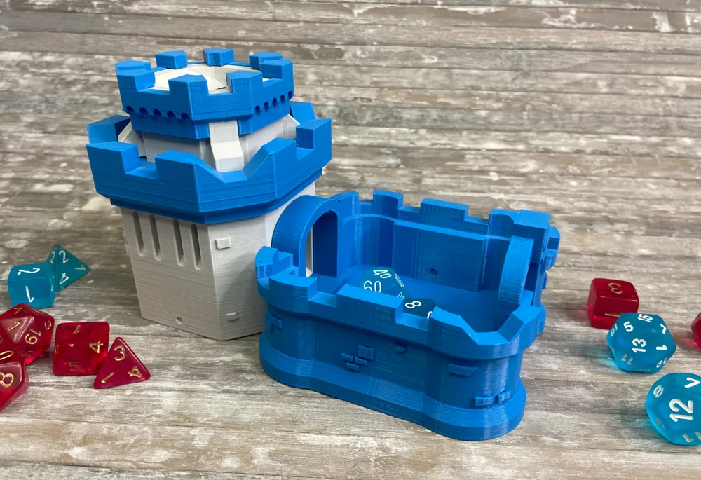 Transformable Castle. From Dice Box to Dice TOWER, photo 3 of 4 - Transformable Castle. From Dice Box to Dice TOWER Board Games & Tabletop