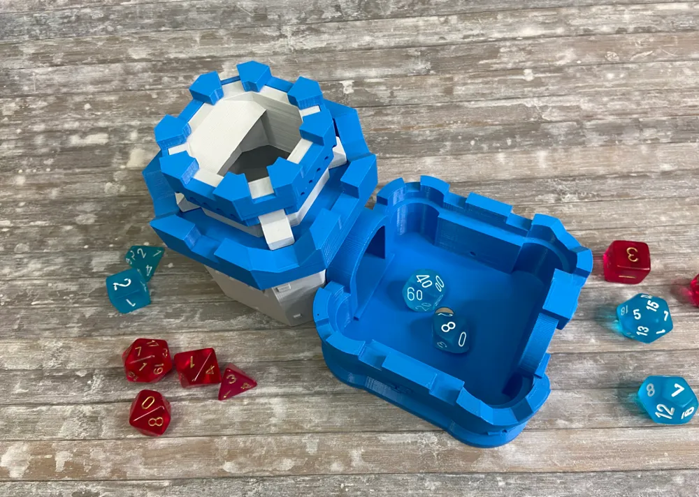 Transformable Castle. From Dice Box to Dice TOWER, photo 4 of 4 - Transformable Castle. From Dice Box to Dice TOWER Board Games & Tabletop