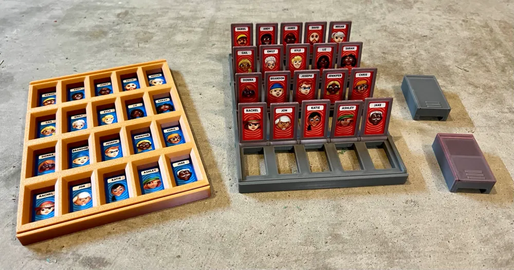 Travel Guess Who, photo 4 of 4 - Travel Organisers & Kits, boardgame