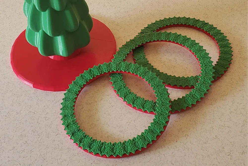 Tree ring toss rings
