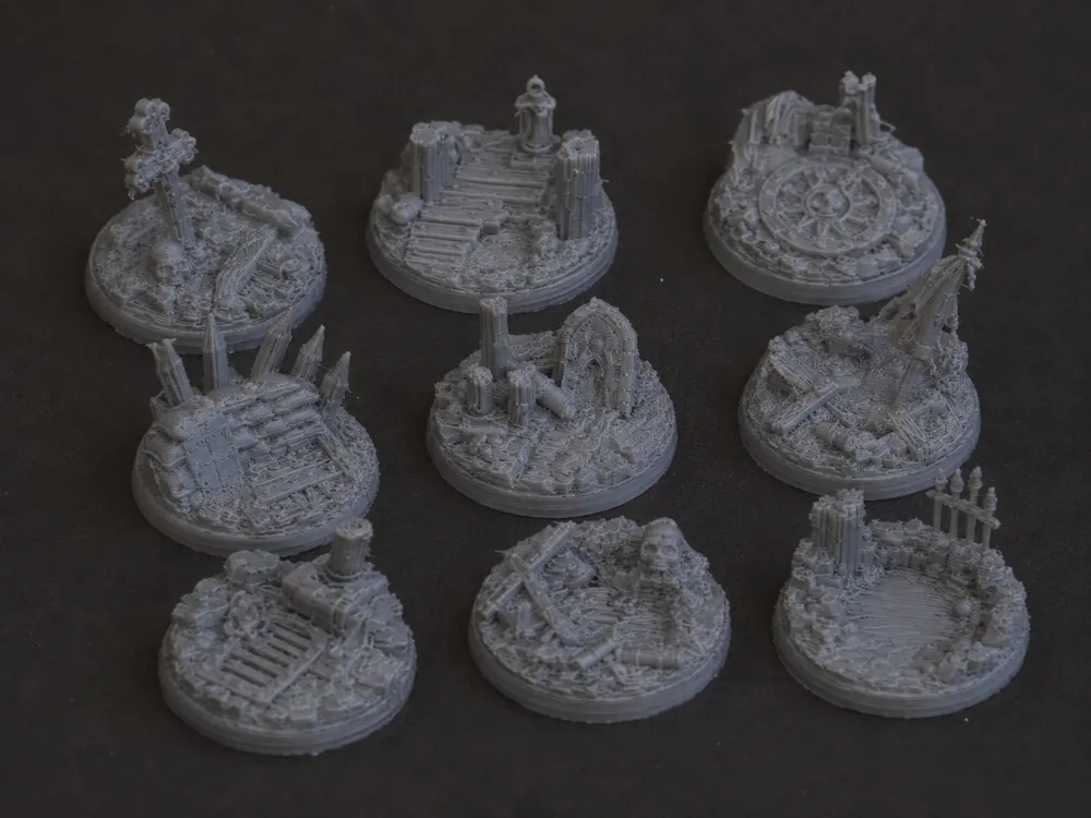 Trench Crusade Bases Pack 32mm, photo 4 of 4 - Trench Crusade Bases Pack 32mm Miniatures
