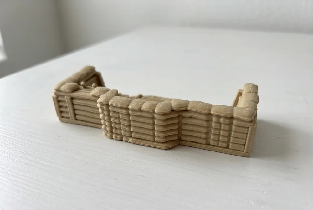 Trench - Tabletop Wargame Terrain, photo 3 of 4 - Trench - Tabletop Wargame Terrain Board Games & Tabletop