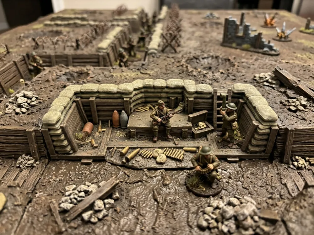 Trench - Tabletop Wargame Terrain