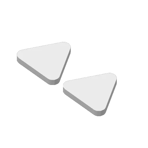 Triangle Earrings, Minimal Everyday Jewelry, photo 4 of 4 - Triangle Earrings, Minimal Everyday Jewelry Fashion
