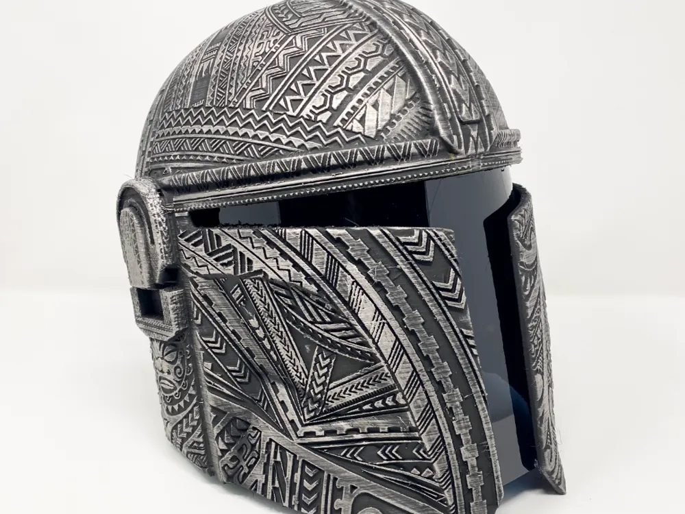 Tribal Mandalorian Helmet
