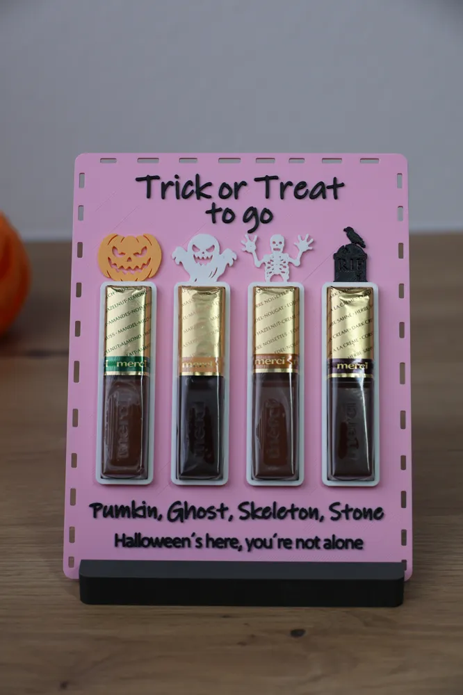 Trick or Treat To Go, Schokoladenhalter für Merci, photo 2 of 4 - Trick or Treat To Go, Schokoladenhalter für Merci Household