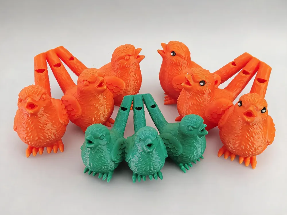 Trio Bird Whistle | 3-in-1, 3 Calls, photo 2 of 5 - Spinning Tops & Classic Toys, animal whistle