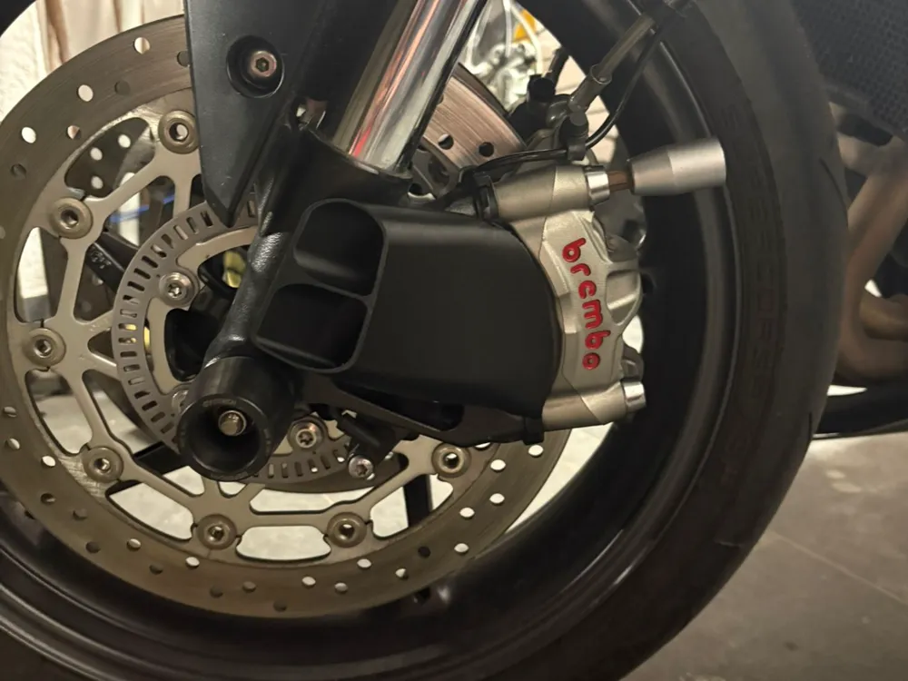 Triumph 765 RS convogliatore air freno L short ABS