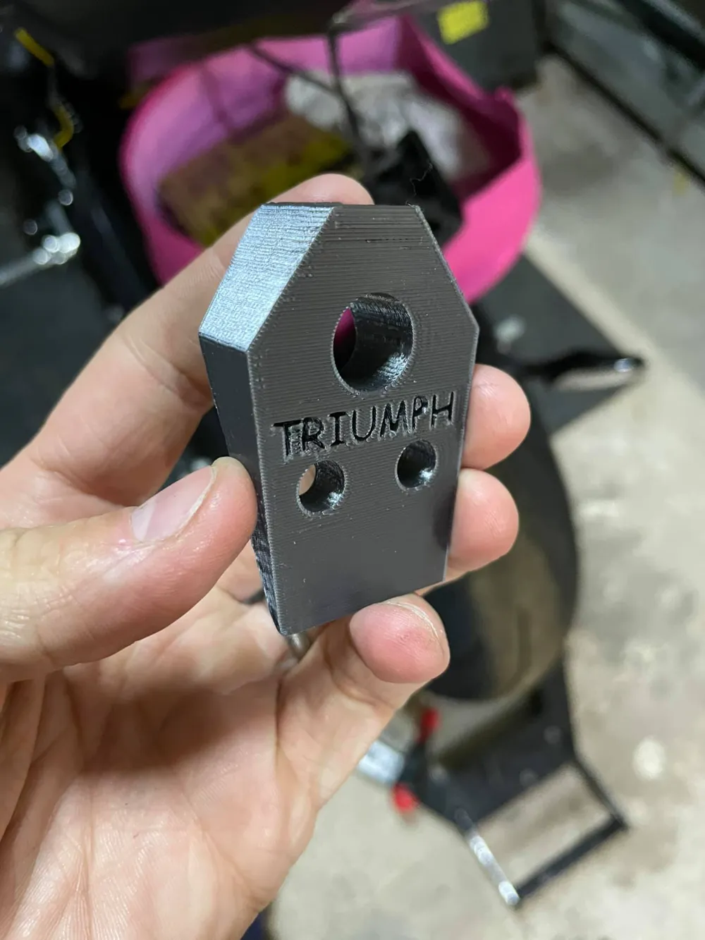 Triumph Street Triple tail tidy tilt corrector, photo 2 of 4 - Triumph Street Triple tail tidy tilt corrector Hobby & DIY