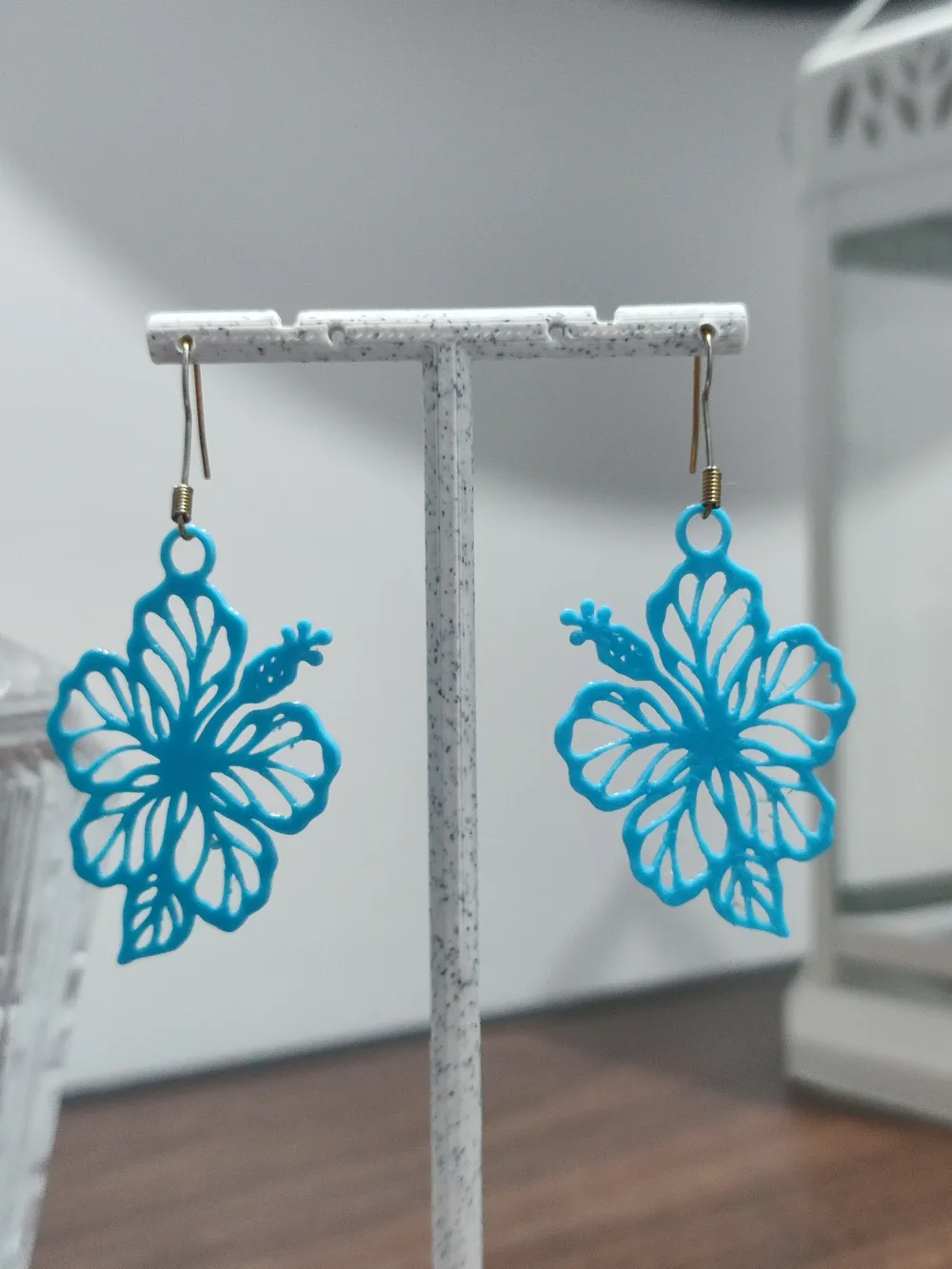 Aretes Hibisco Tropical, photo 3 of 4 - Aretes Hibisco Tropical Jewellery & Accessories