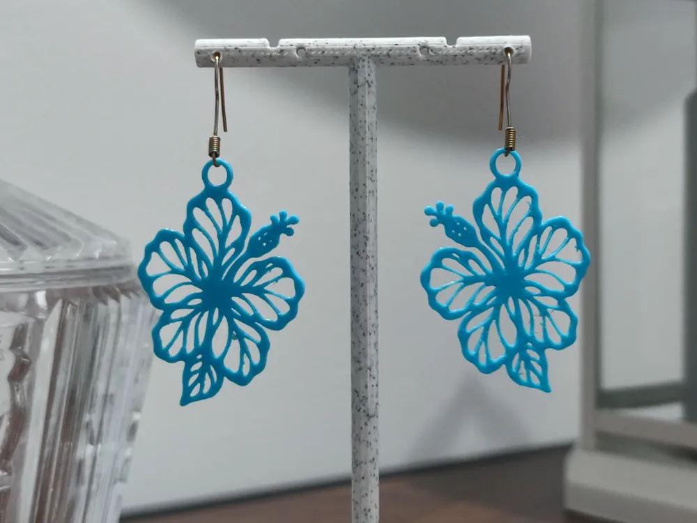 Aretes Hibisco Tropical - Drop & Dangle Earrings, in stock in India
