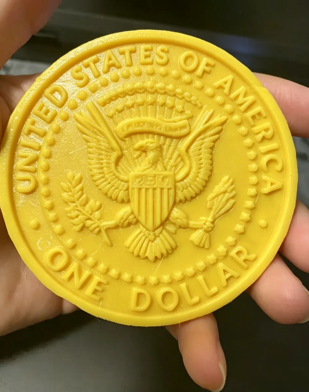 Commemorative Dollar Coin, photo 3 of 4 - Commemorative Dollar Coin Figurines & Collectibles