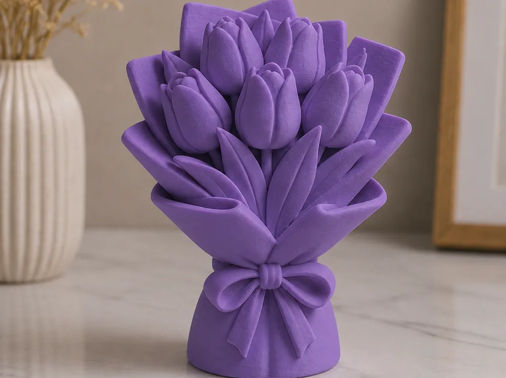 tulip bouquet - Hats, Caps & Gloves, in stock