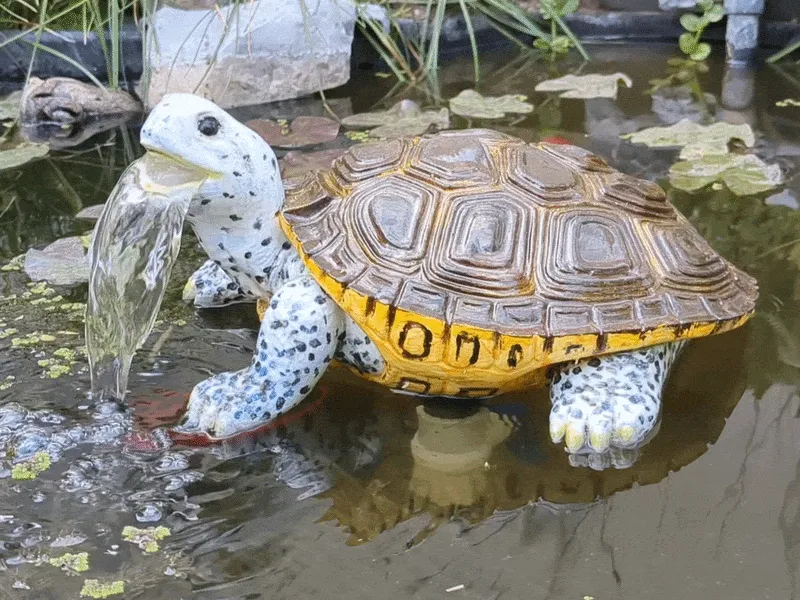 Turtle Water Fountain - Functional for ponds - Fountains & Water Features, in stock