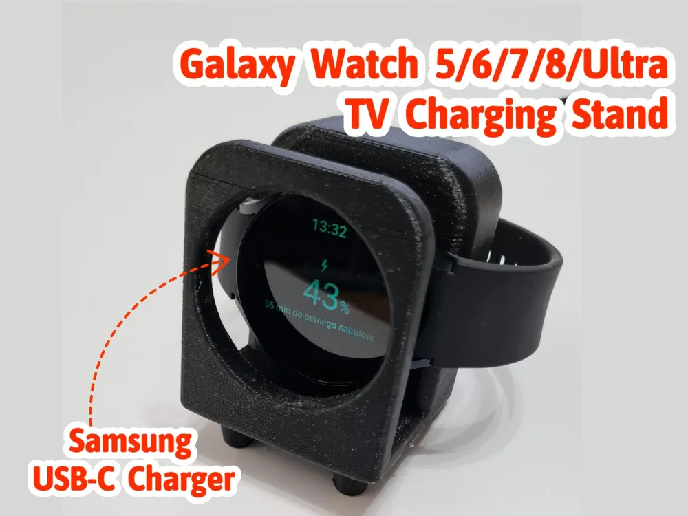 TV Charging Stand for Galaxy Watch 5/6/7/8/Ultra - Gadgets, in stock in India