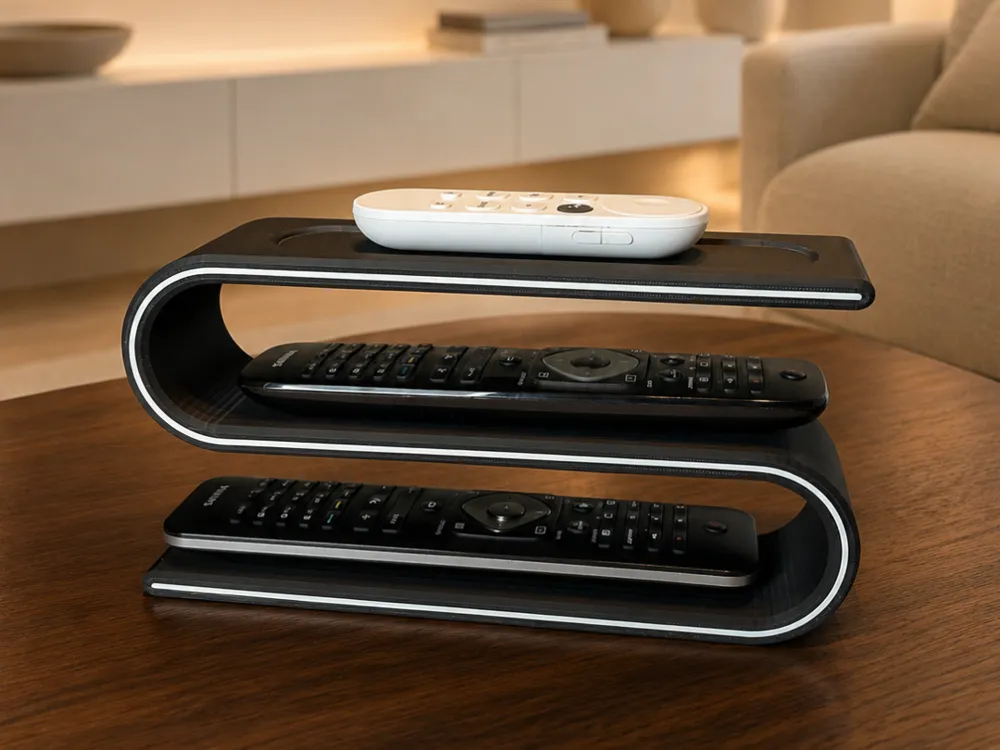 TV Remote "LINE" Stand / Holder / Organizer