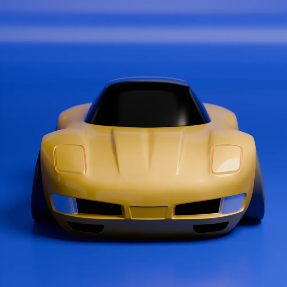 Twist3d Corvette C5, photo 3 of 4 - Classic & Vintage Car Models, car