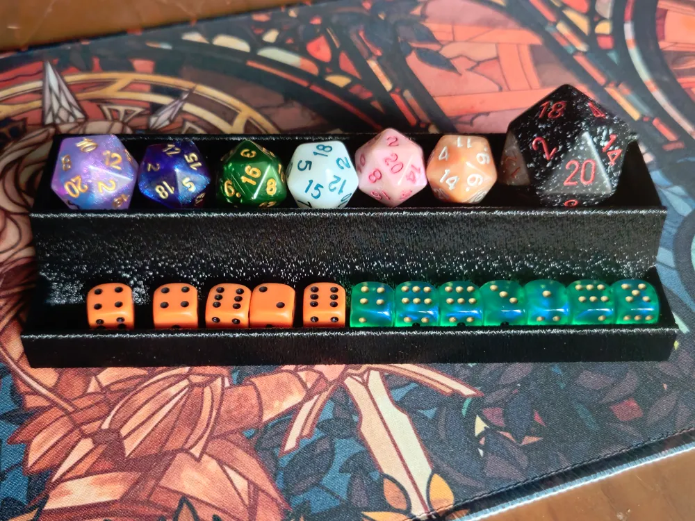 Two Tier Dice Tray, photo 2 of 4 - Two Tier Dice Tray Toys & Games