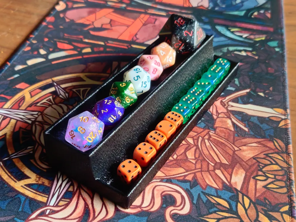 Two Tier Dice Tray, photo 4 of 4 - Two Tier Dice Tray Toys & Games