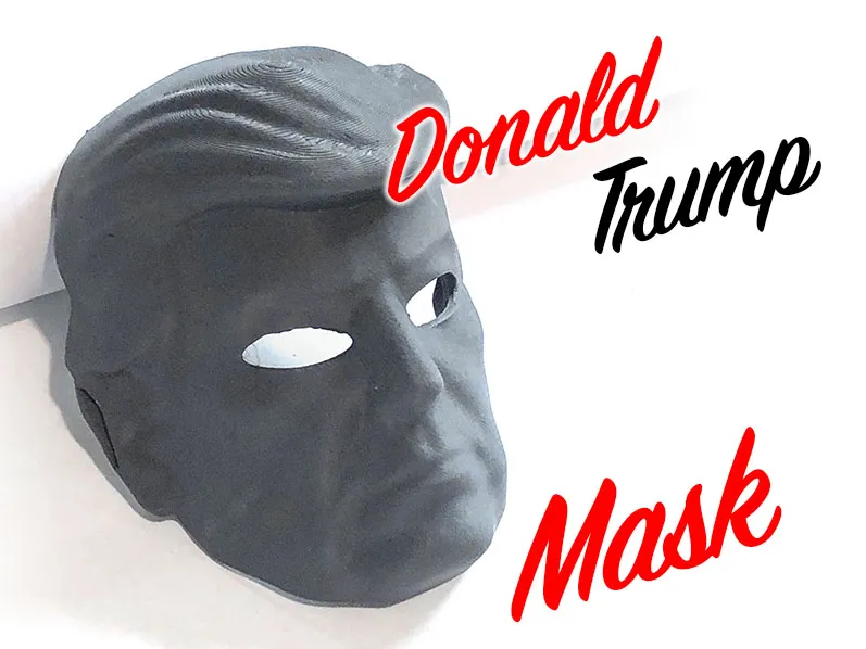 Tycoon Donald Trump Mask