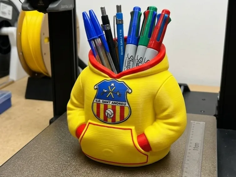 U.E. SANT ANDREU HOODIE PEN HOLDER - Rotating & Multi-compartment, in stock in India