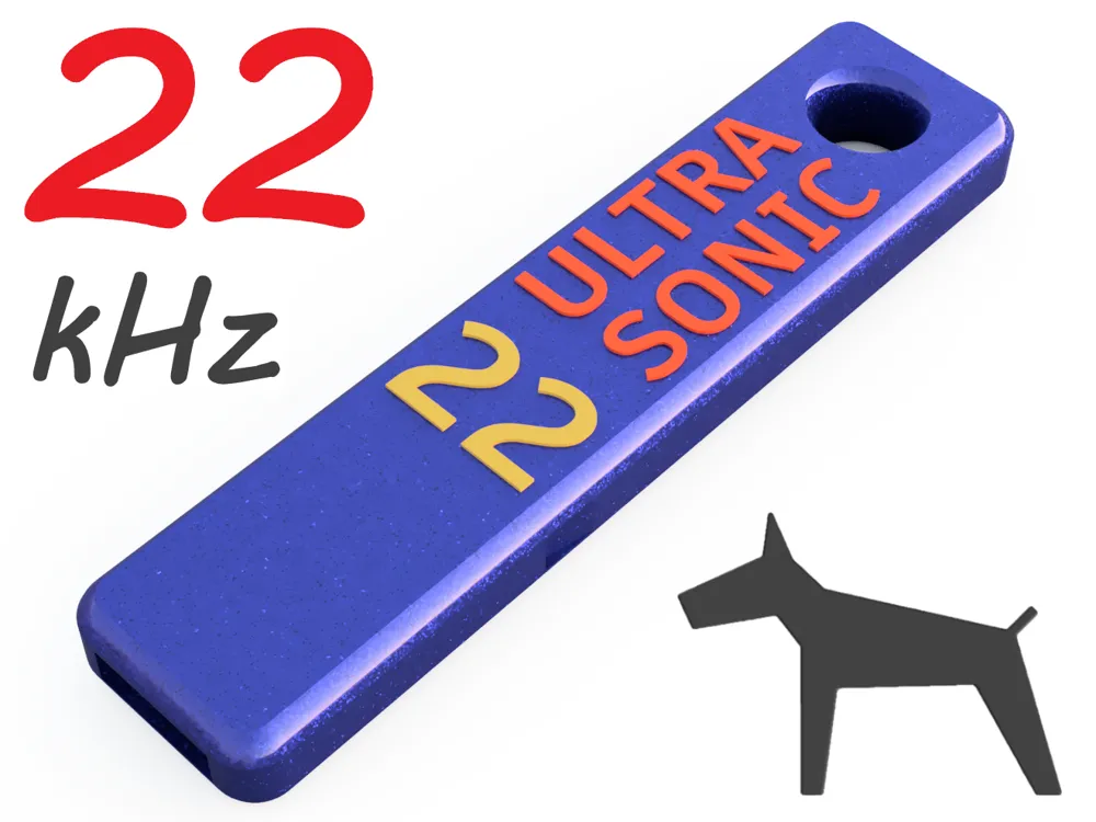 Ultrasonic Dog Whistle 22 kHz
